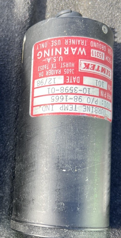 Simtek Beechcraft ITT Indicator – Turbine Temperature Gauge – Flight Simulator