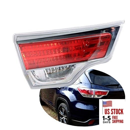 Inner Rear Left Tail Light Assembly Replacement for Highlander 2014-2016