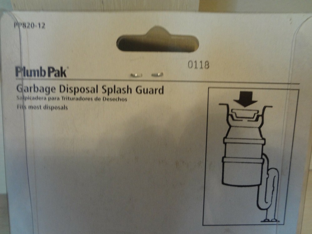 PlumbPak Garbage Disposal Splash Guard, # PP820-12