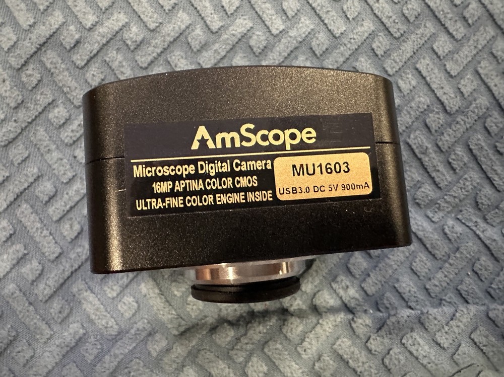 AmScope Microscope 16MP Digital Camera High-speed USB3.0 (no box)