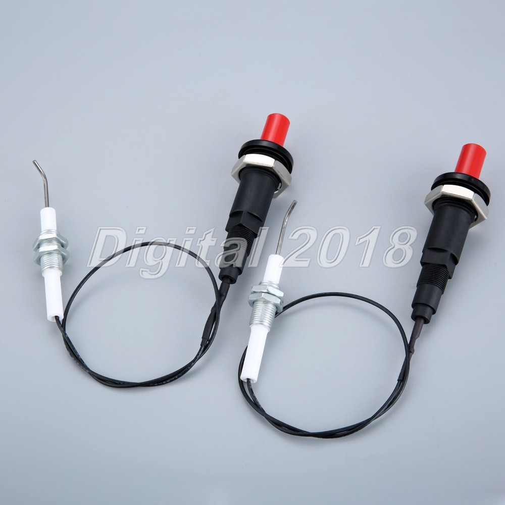 Replace Piezo Igniter Push Button Set Spake Generator Ignition Parts 2Pcs/Lot
