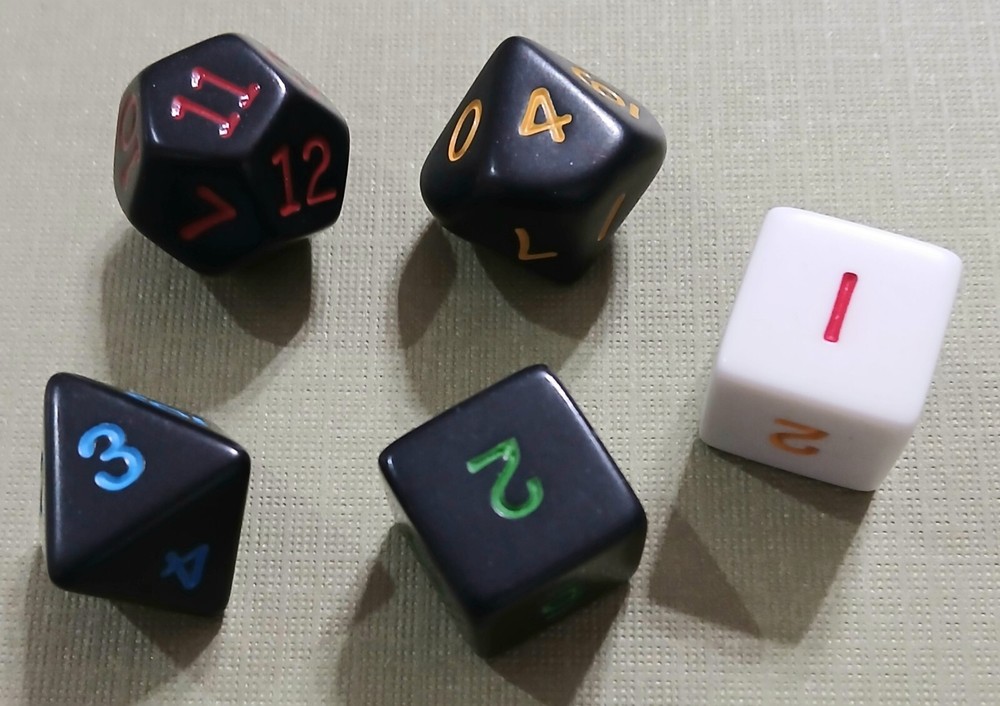 World War Z Game Replacement Part - Dice Set NEW