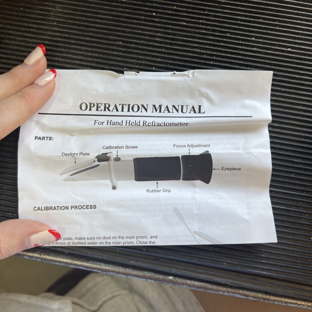 Autoutlet Portable Refractometer NEW