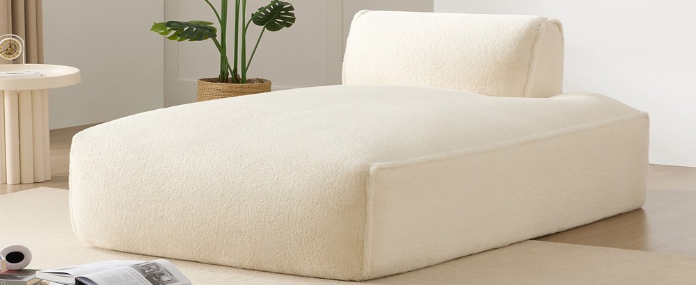 72"Oversized Modular Sofa,Fully Compressed,Left-handed face,Spacious Foam-Fille