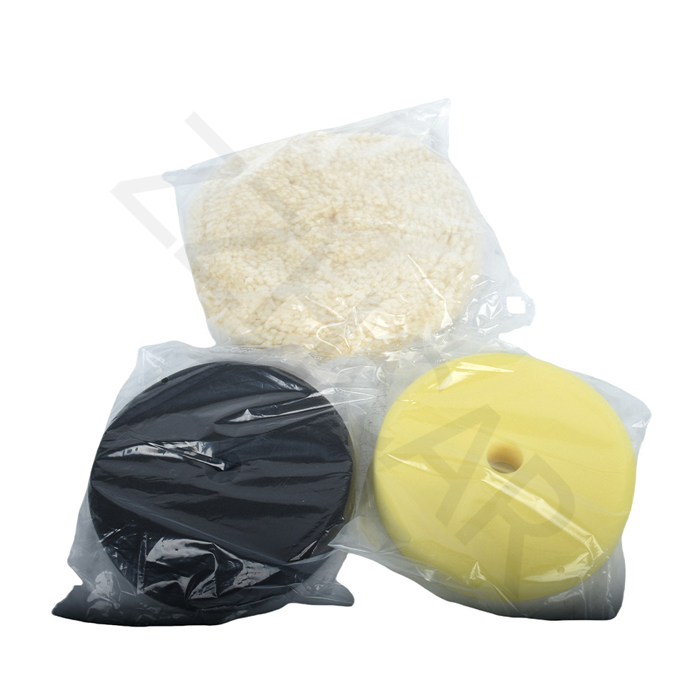 7" Polisher Pads Kit Fits Milwaukee M18 2738-20 49-36-2783 49-36-2784 49-36-2785