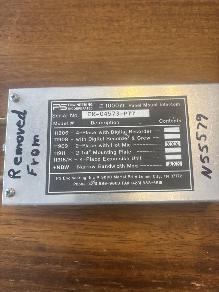 PS Enginering Intercom PM1000