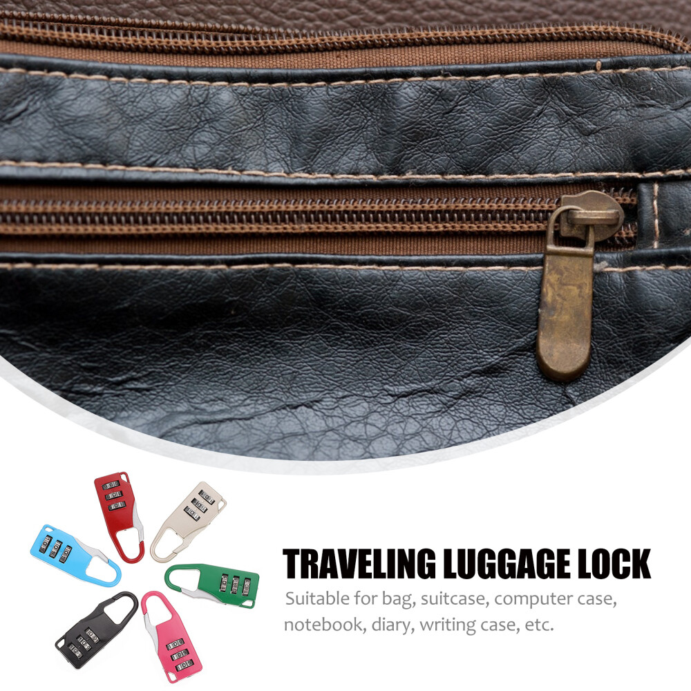 6 Pcs Small Lock Padlocks for Outdoor Use Digital with Password Required Gate