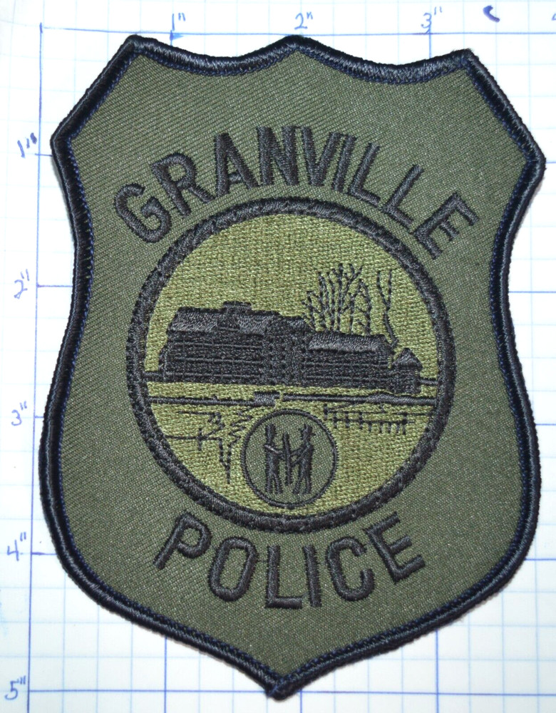 MASSACHUSETTS, GRANVILLE POLICE DEPT SUBDUED PATCH