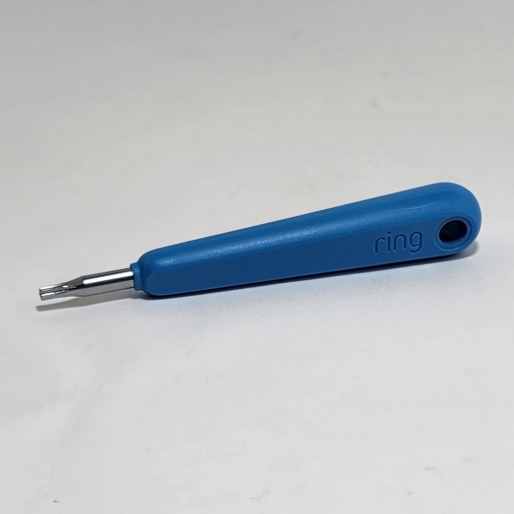 Genuine Ring Blue Screwdriver Tool Torx Security Bit For Ring Doorbell