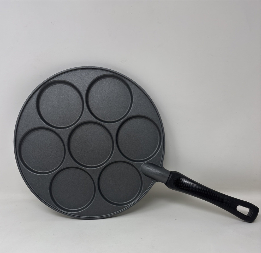 Nordic Ware Silver Dollar Pancake Pan #01940 HAS FLAWS ON SURFACE