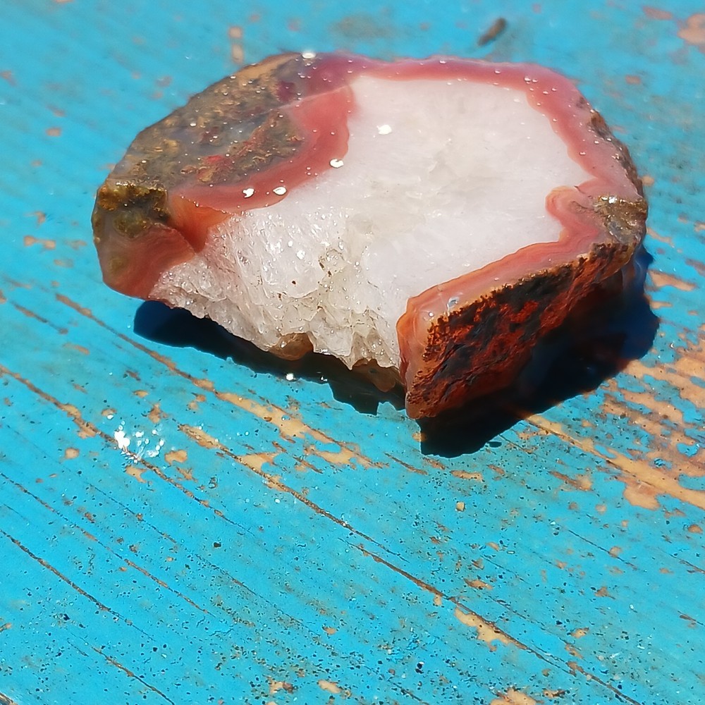 Cocentric Marble Smazing Rough Piece