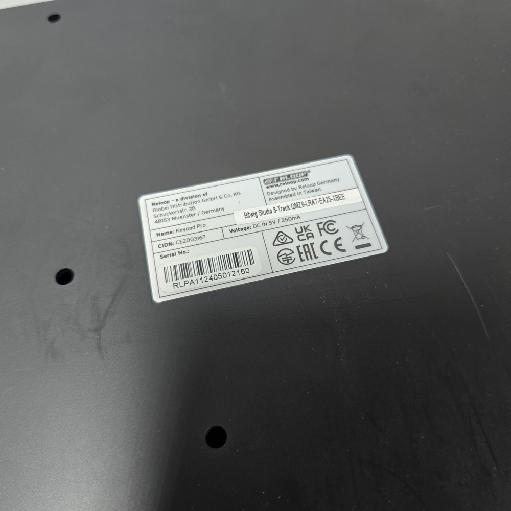 Reloop Keypad Pro 25-key DAW Workstation MIDI Controller