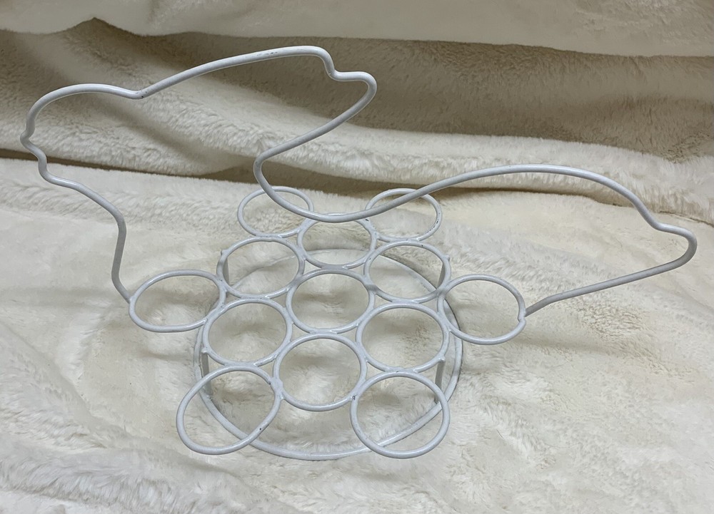 Easter Bunny Egg Holder Display Rack