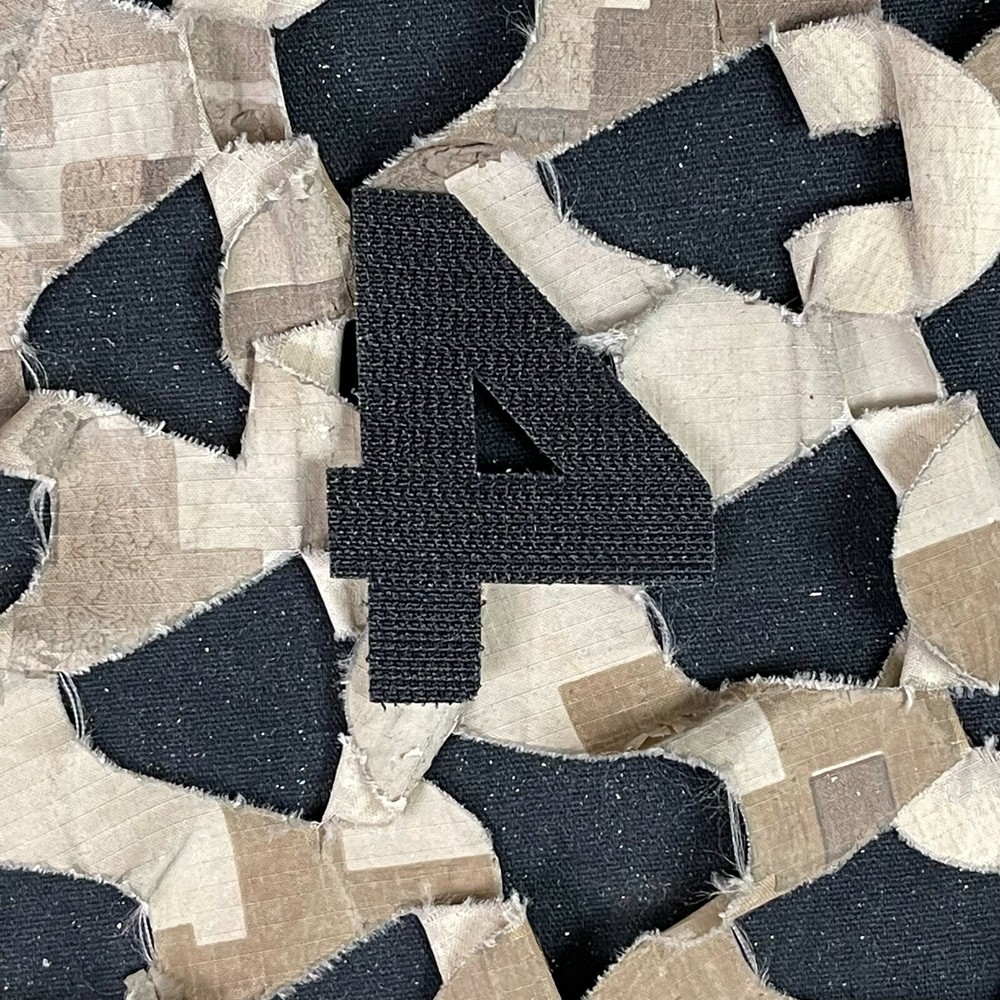 NEW Push Division Number Patch #4 - Lime