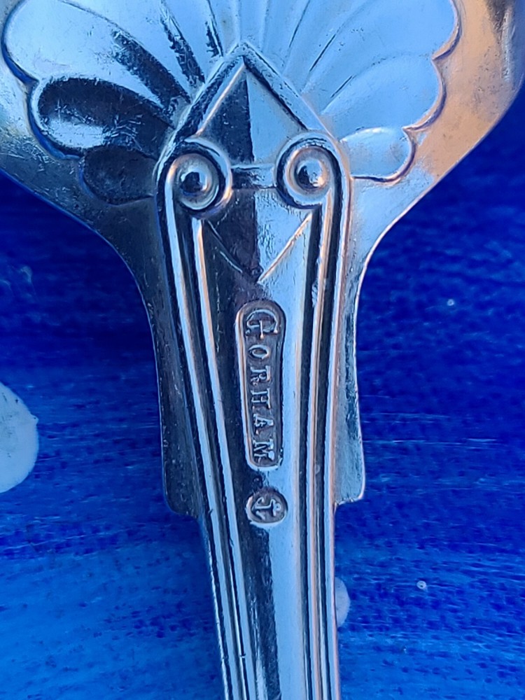 2 pc GORHAM SILVERPLATE FLATWARE spoons very nice condition