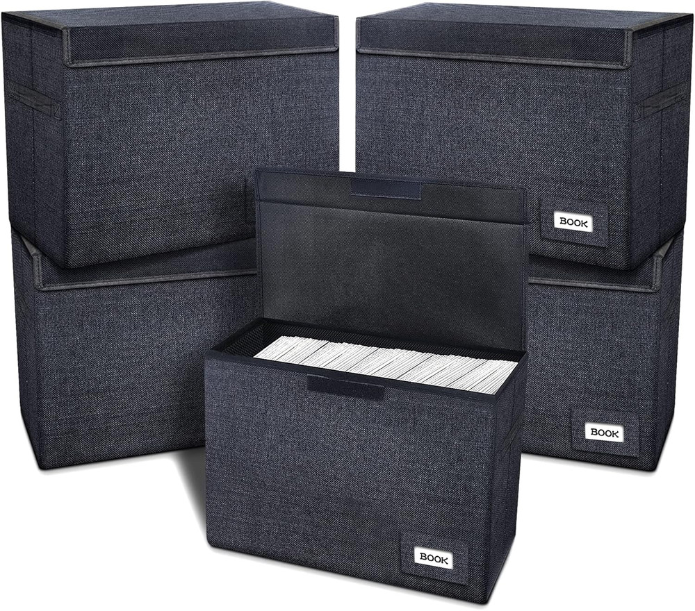 3 Pack Comic Book Storage, Comic Book Box Collapsible and Stackable Comic Short