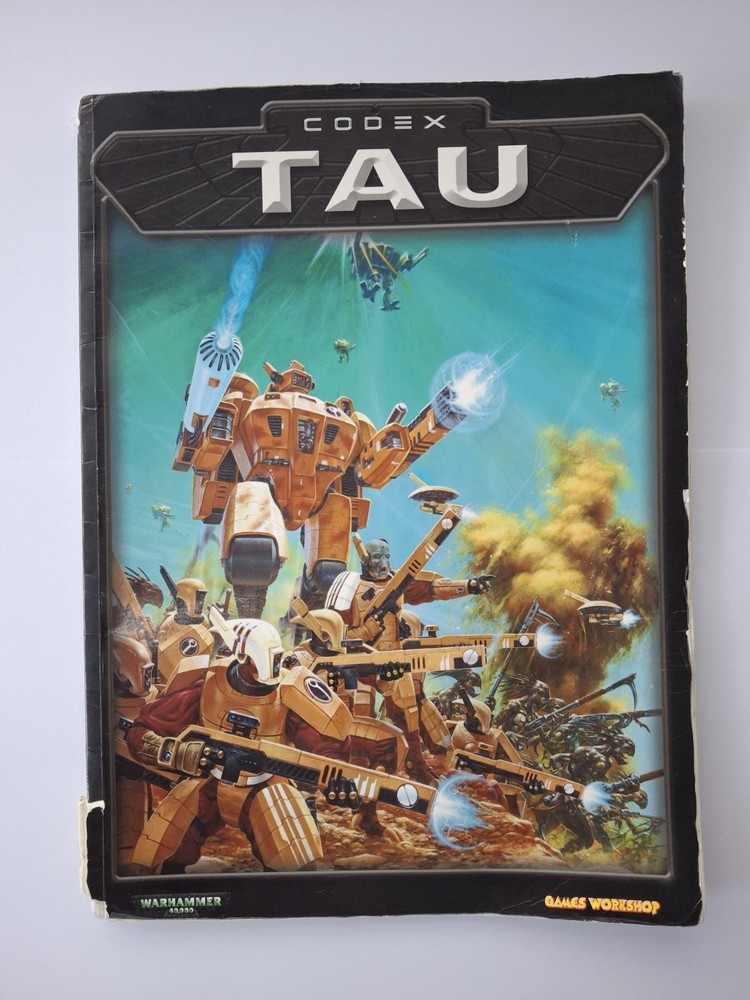 TAU EMPIRE CODEX, WARHAMMER 40K PAPERBACK BOOK, 3rd EDITION 2001 GAMES WORKSHOP