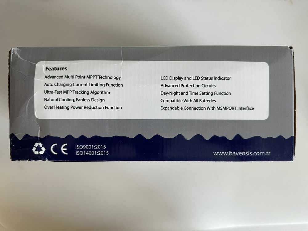 Havensis MPPT Maximum Power Point Tracking Solar MPS Charge Controller 100V/30A