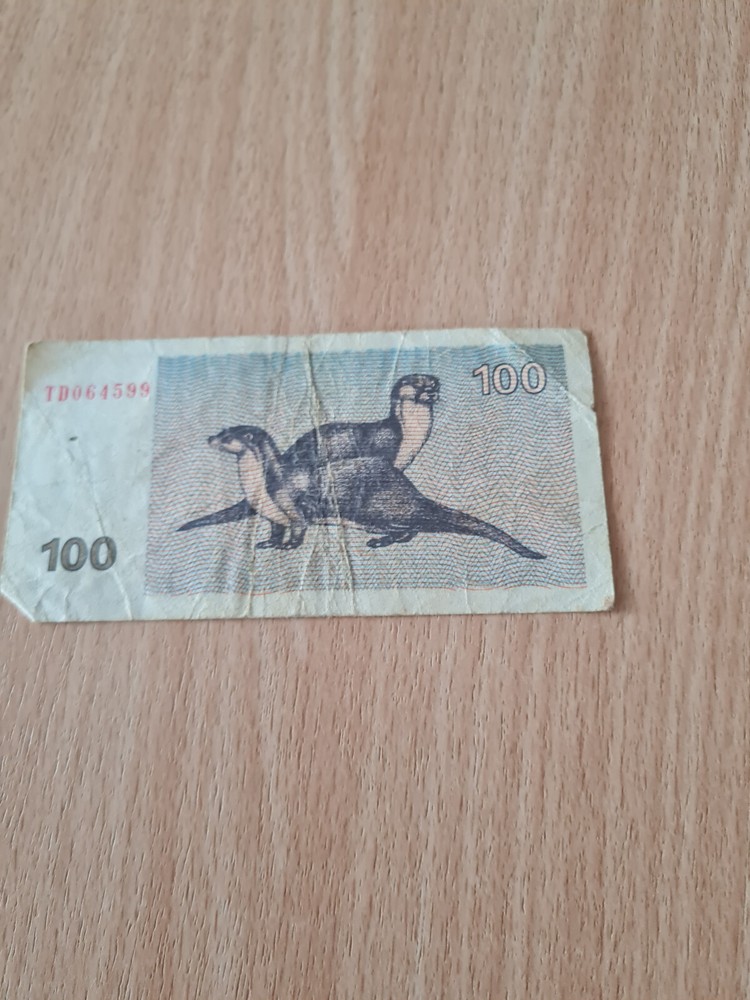 Lithuania talonas 100