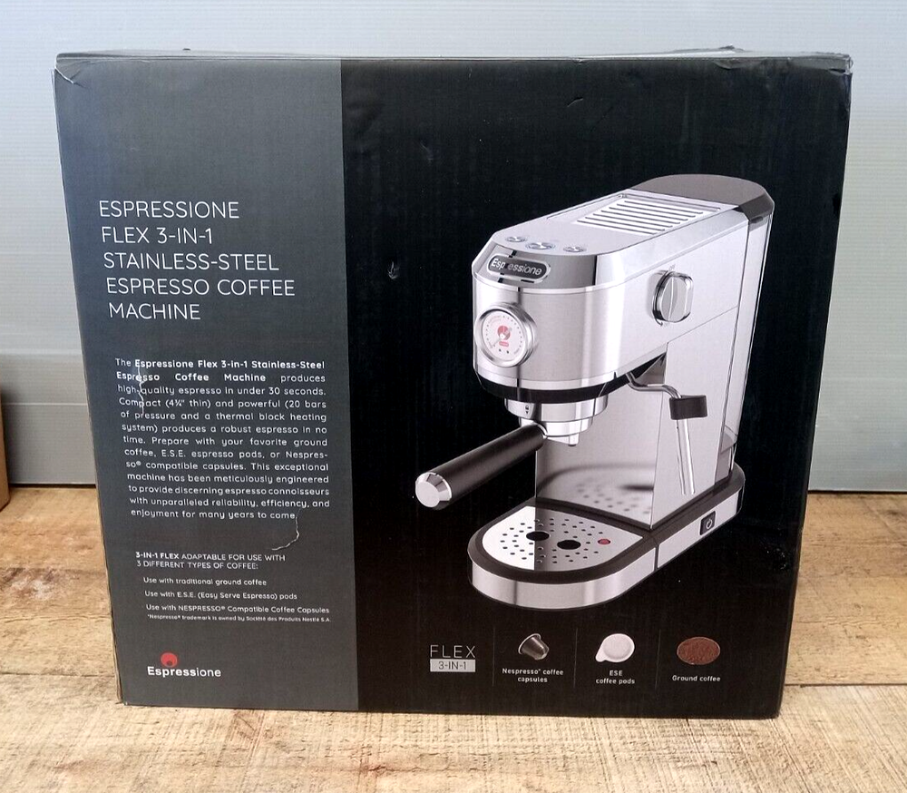 Espressione Flex 3in1 Espresso Machine - BROKEN ESPRESSO CAPSULE BASKET HANDLE