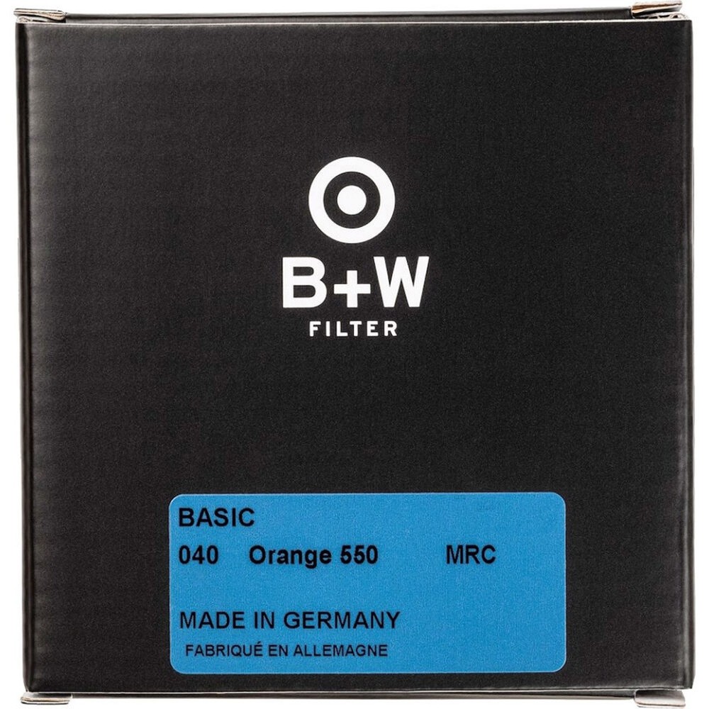 B + W 46mm Basic 040M MRC Filter, Orange 550