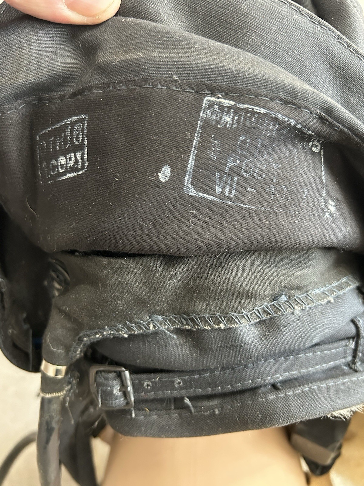 Helmet Tankman Original Vintage Soviet USSR Tankman Peaked cap Tankman.