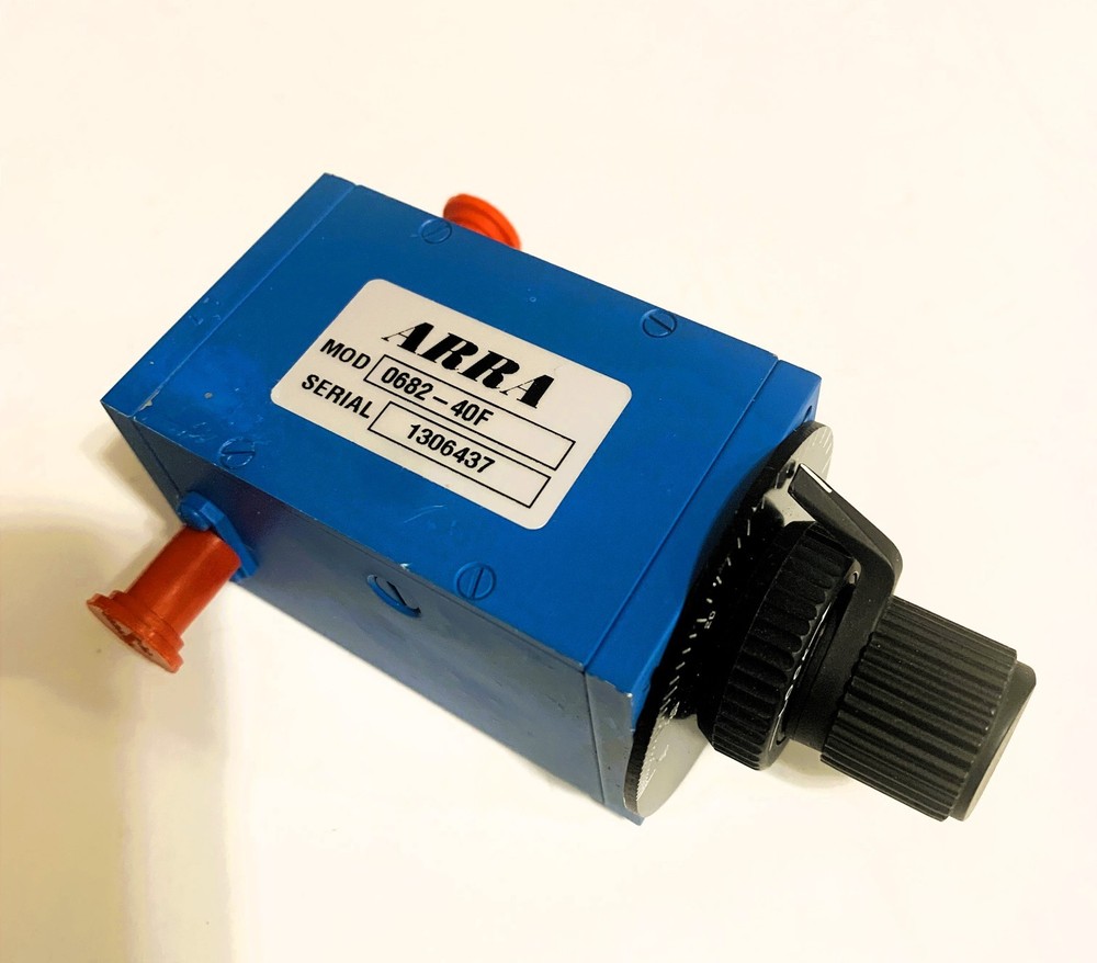 NEW ARRA 0682-40F VARIABLE ATTENUATOR. 40 Db.