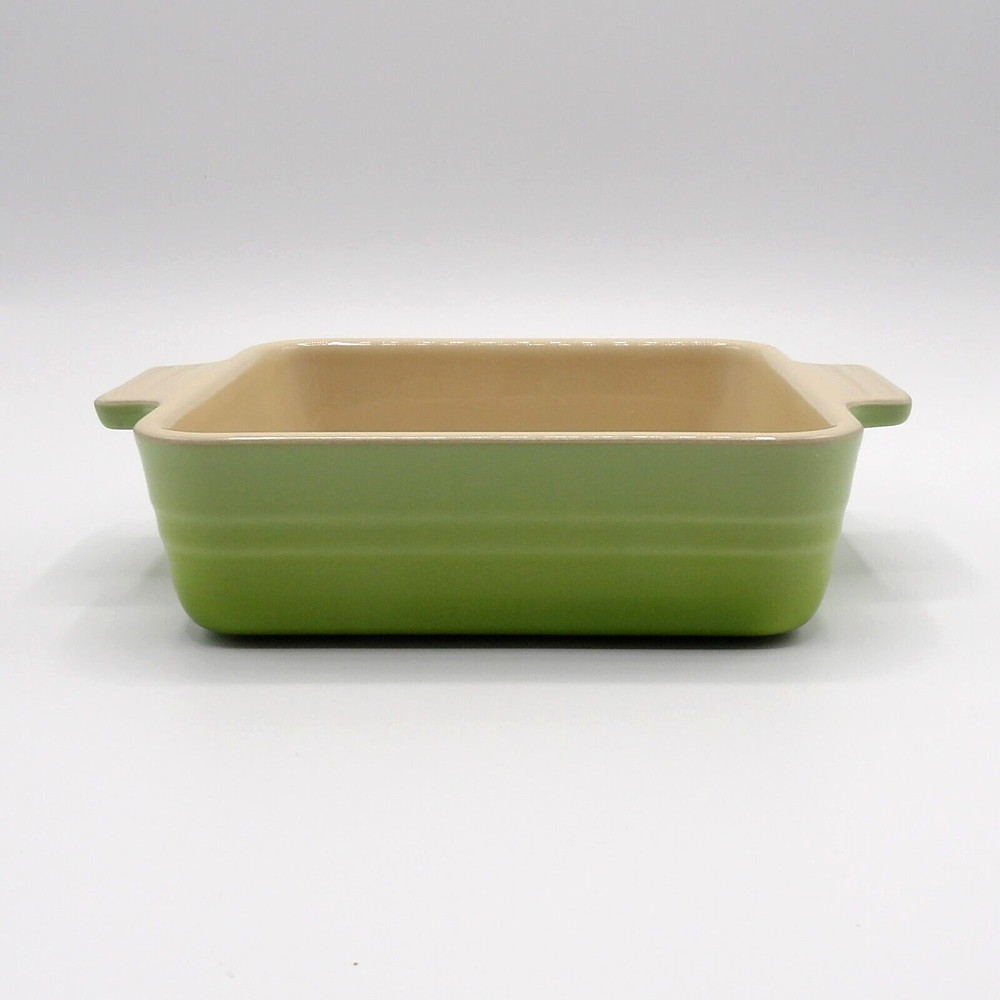 LE CREUSET KIWI 6” SQUARE BAKING DISH NEW