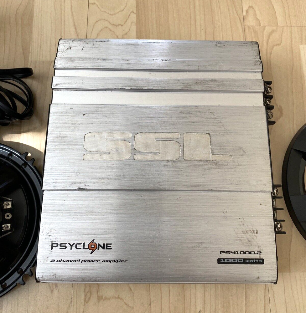 Psyclone Amplifier Amp 2 Channel SSL PSY1000.2 1000 Watts