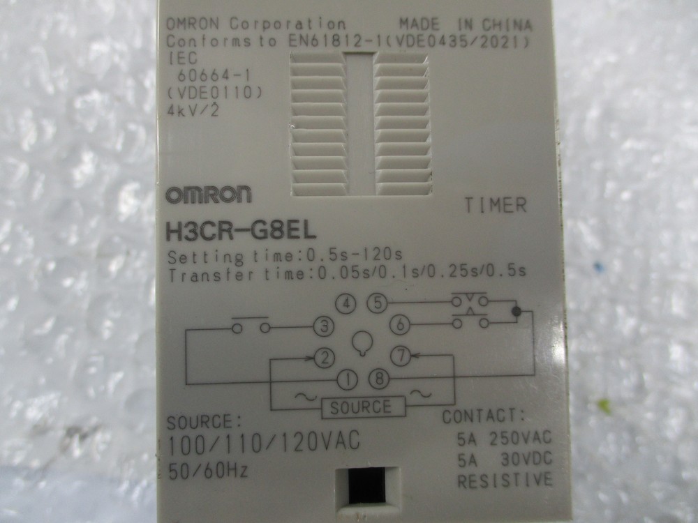 OMRON H3CR-G8EL TIMER NSNP