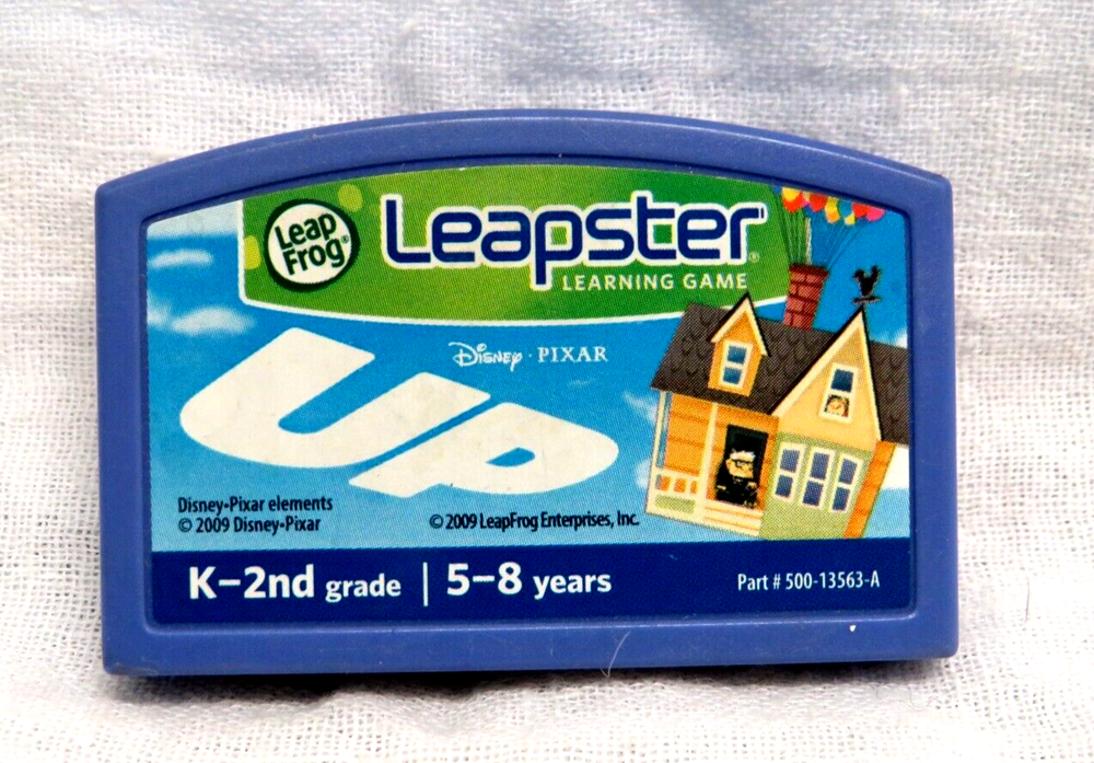 Leap Frog Leapster Explorer DISNEY Pixar UP Learning Game Pre-owned Untested