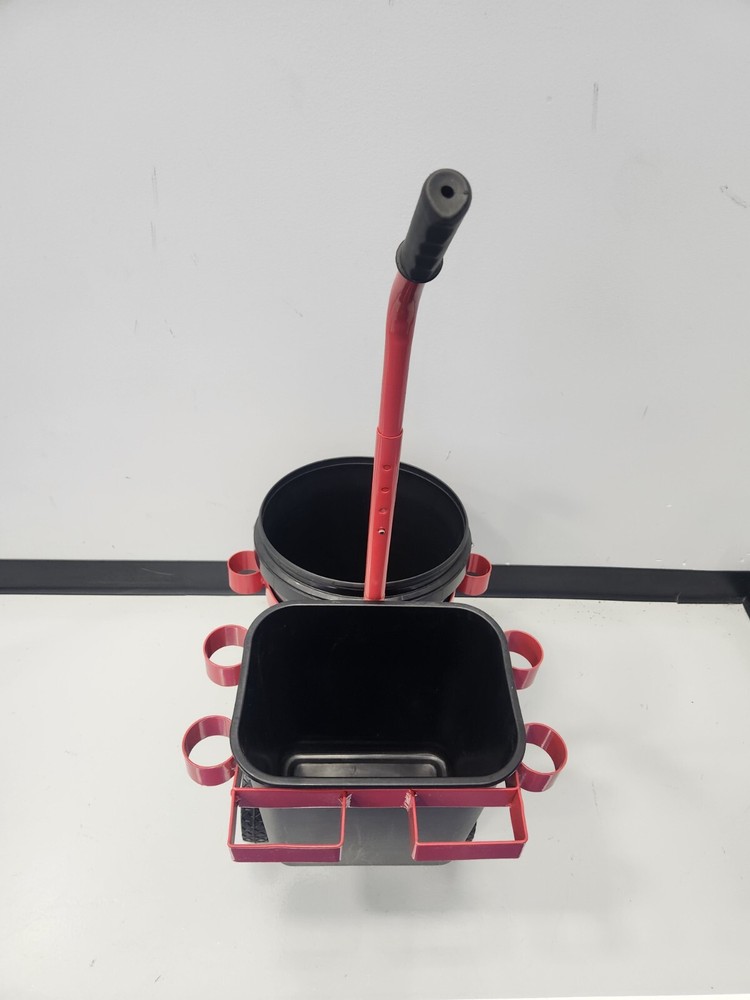 Waterboy window cleaning tool cart Green