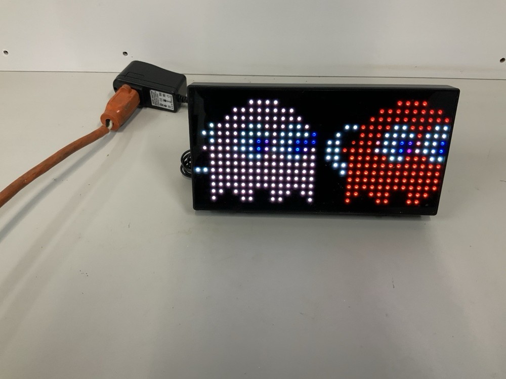 Raw Thrills Pac-Man Digital Clock With Box