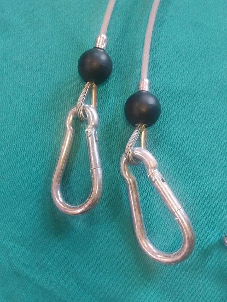 Bowflex 35" Squat Cables for Power Pro XLT Ultimate PAIR Used