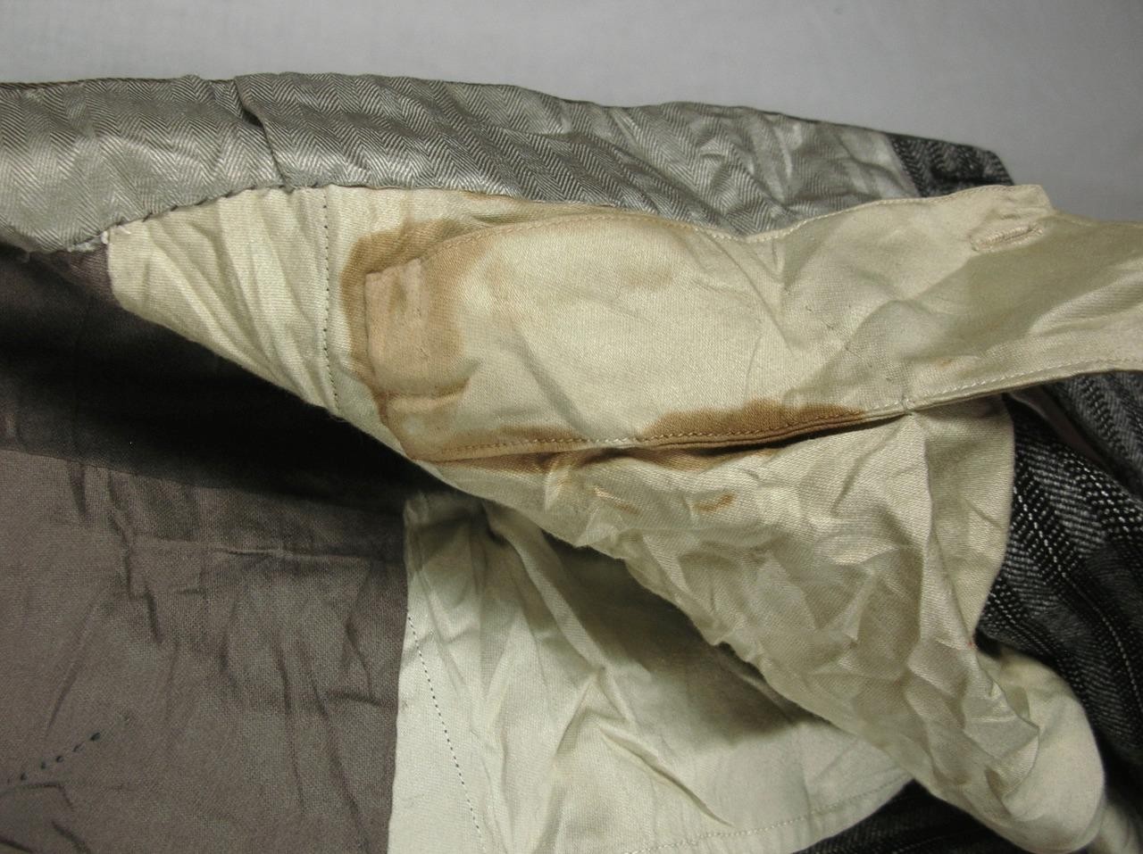 VINTAGE 1930 ITALY PRANDONI DI G.B. ROSTI PINSTRIPE BESPOKE TROUSERS PANTS