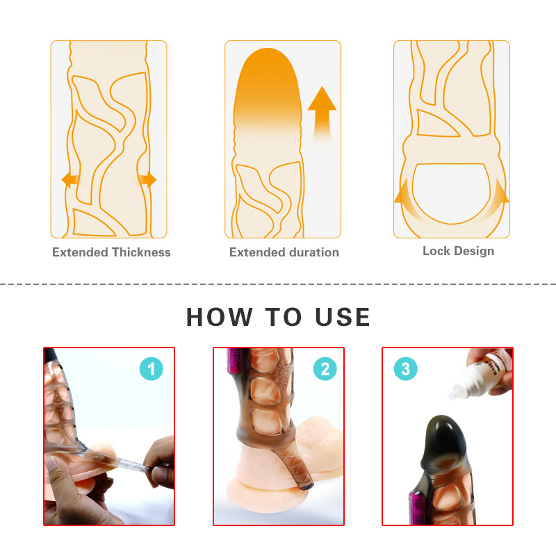 Extra-Large-Penis-Extender-Sleeve-Extension-Male-Girth-Enhancer-Enlarger-LeBrawn