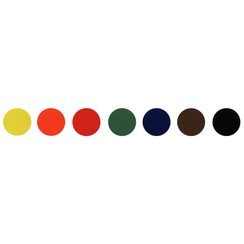 Colored Dot Labels Convenience Pack Kit 1000 Per Box