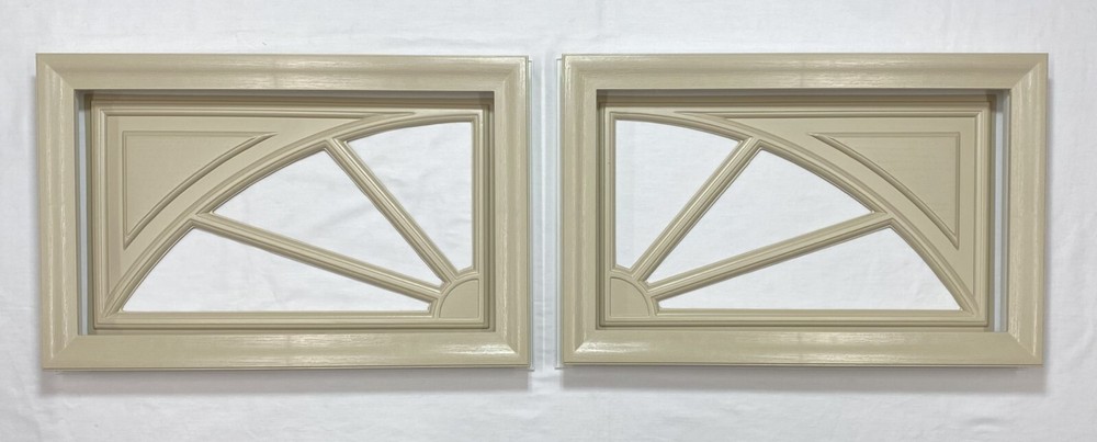 Wicker Tan Amarr Garage Door Window Kit Short Panel Frame Insert Glass Options