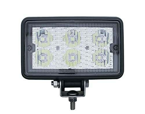 United Pacific 39901 6 High Power 1 Watt LED Rectangular Working Light (Retail)