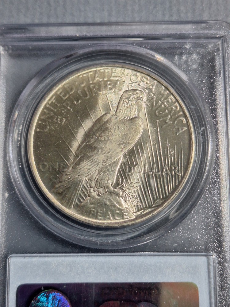1923 Peace Silver Dollar PCGS MS 65