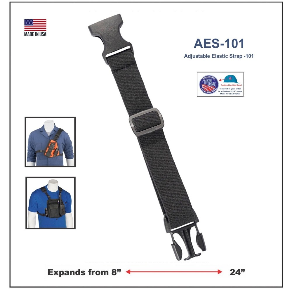 AES-101 ADJUSTABLE EXTENSION STRAP RADIO COMMUNICATIONS ACCESSORY