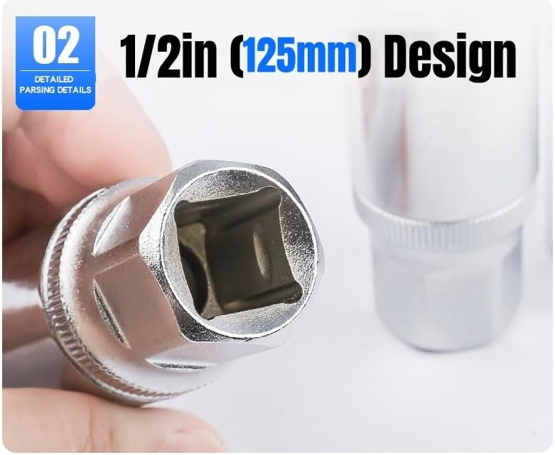 4pcs Socket Stud Screw Extractor Remover Installer 6, 8,10,12mm w/Roller Bearing