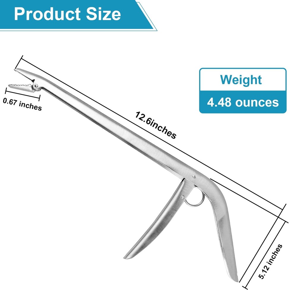 Fish Hook Remover, Premium Stainless Steel Fish Hook Remover Tool