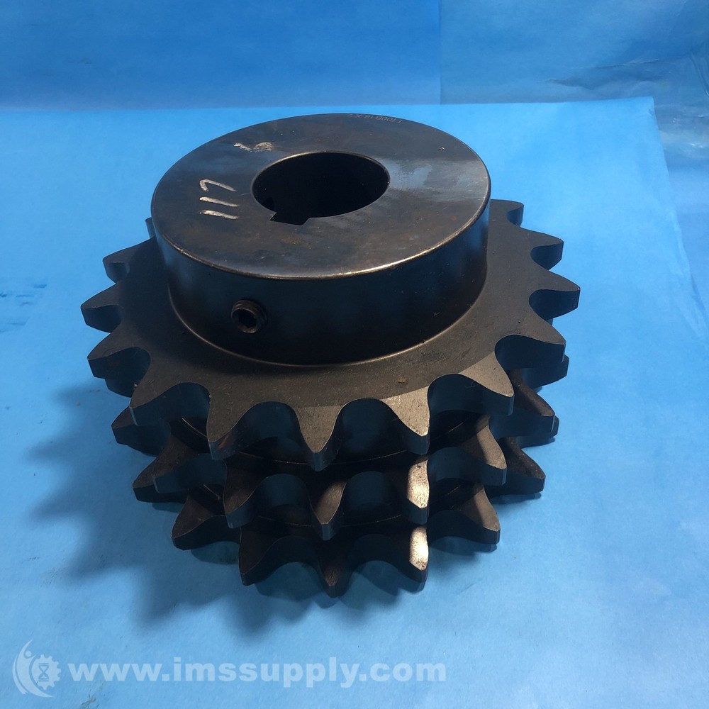 T100B18X2 Triple Roller Chain Sprocket USIP