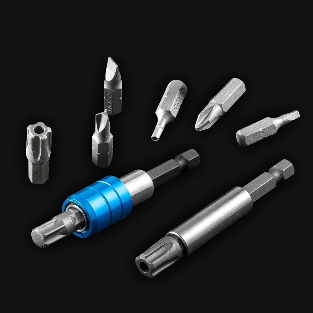 148-Piece Screwdriver Bit Set Hex Tamper Phillips Torx Flat Head Phillips wit...