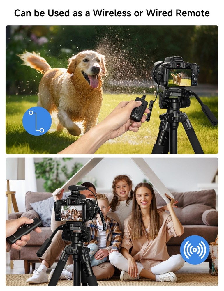 Camera Remote Shutter Release Wireless: [164'] Radio Control Accessories for ...