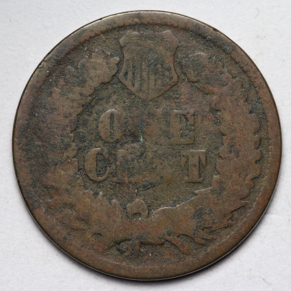1867 Indian Head Cent Penny GOOD E137 XEE