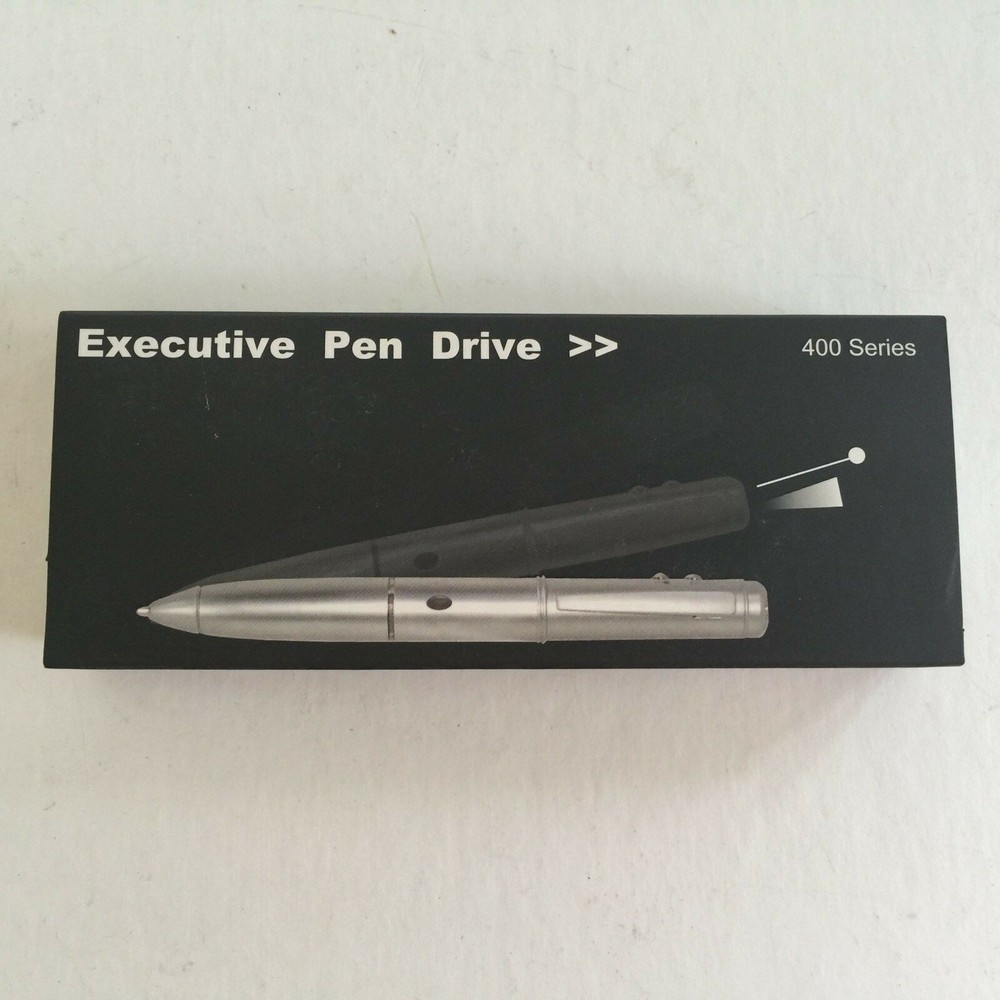 Executive Pen Drive USB, Laser Pointer, Flashlight, Ballpoint Pen, NOS 4 in 1
