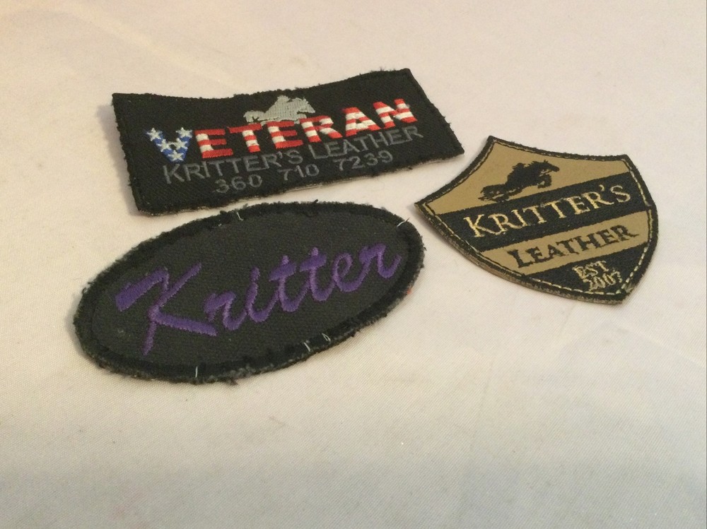 Kritter’s Leather 3 Patches
