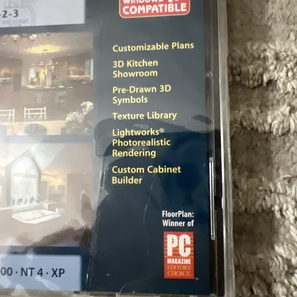 IMSI Kitchen & Bath Floor Plan 3D Version 6 New!